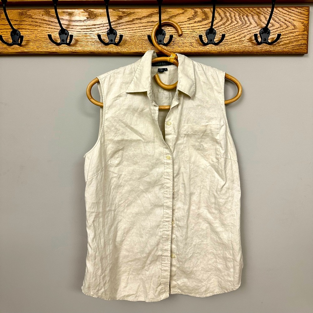 Ralph Lauren linen top